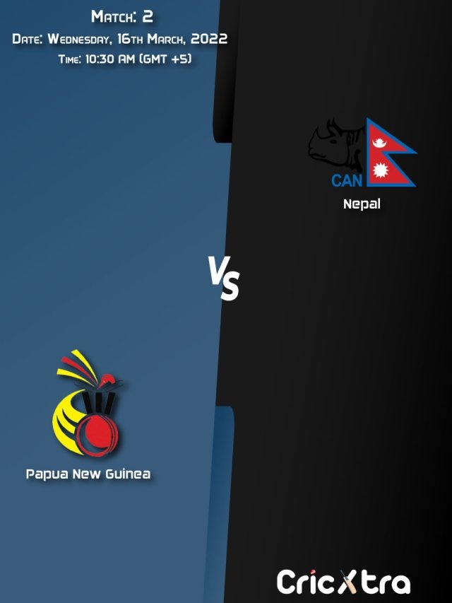 ICC CWC League 2, 2019-23, Match 2: PNG vs NEP, Playing 11 & Today’s Match Predictions