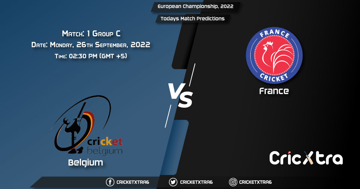 European Championship, 2022, BEL vs Fra Group C - Match 1 Prediction, Fantasy Cricket Tips, Pitch Report and Injury Update