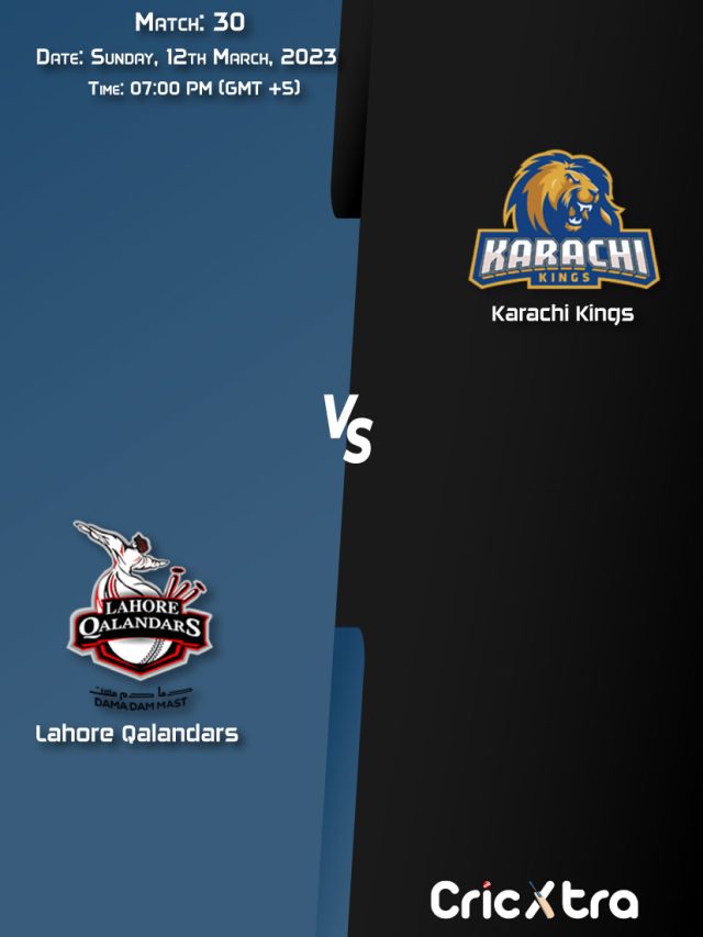 Pakistan Super League, 2023, LAH vs KAR 30th Match Prediction, Fantasy Cricket Tips, Pitch Report and Injury Update